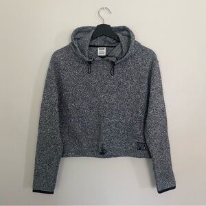 Pink by Victoria’s Secret Fleece Hoodie – Gray, Extra Small